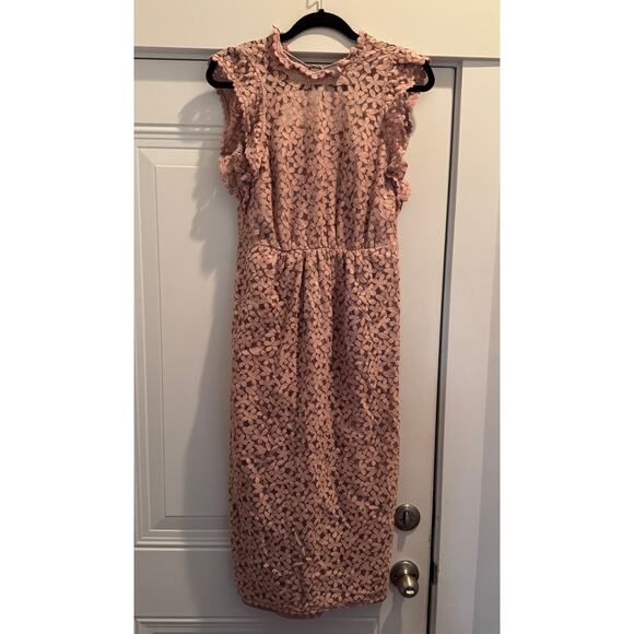 kate spade New York Flora Lace Ruffle Dress, Size 4 or 6, MSRP $428 - Picture 7 of 11